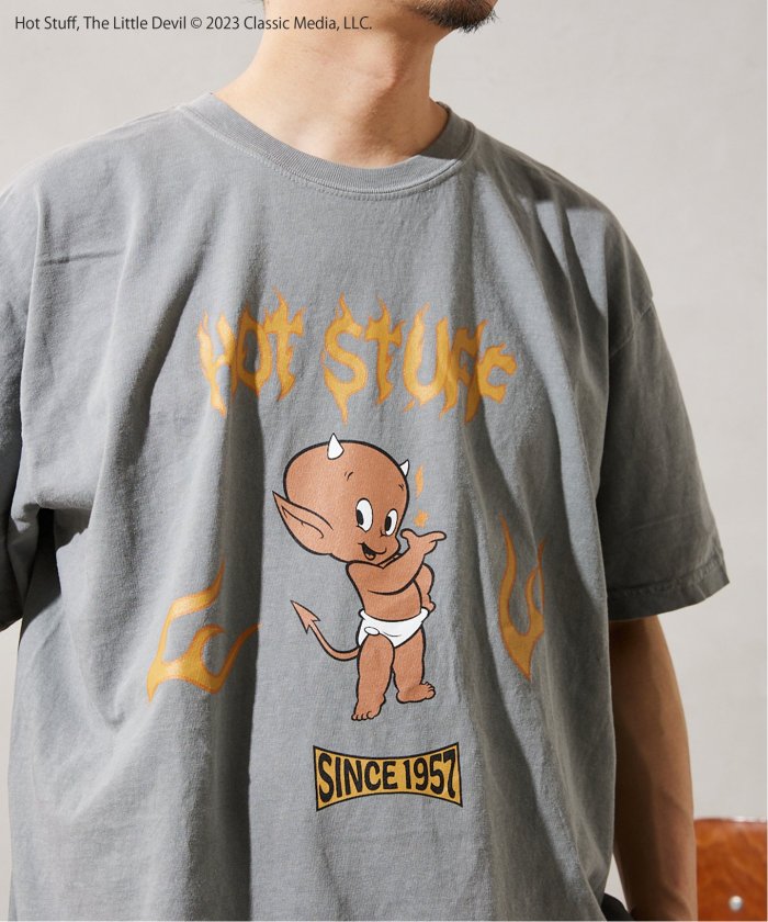 セール】【HOT STUFF × relume】別注 ロゴTシャツ(505278796