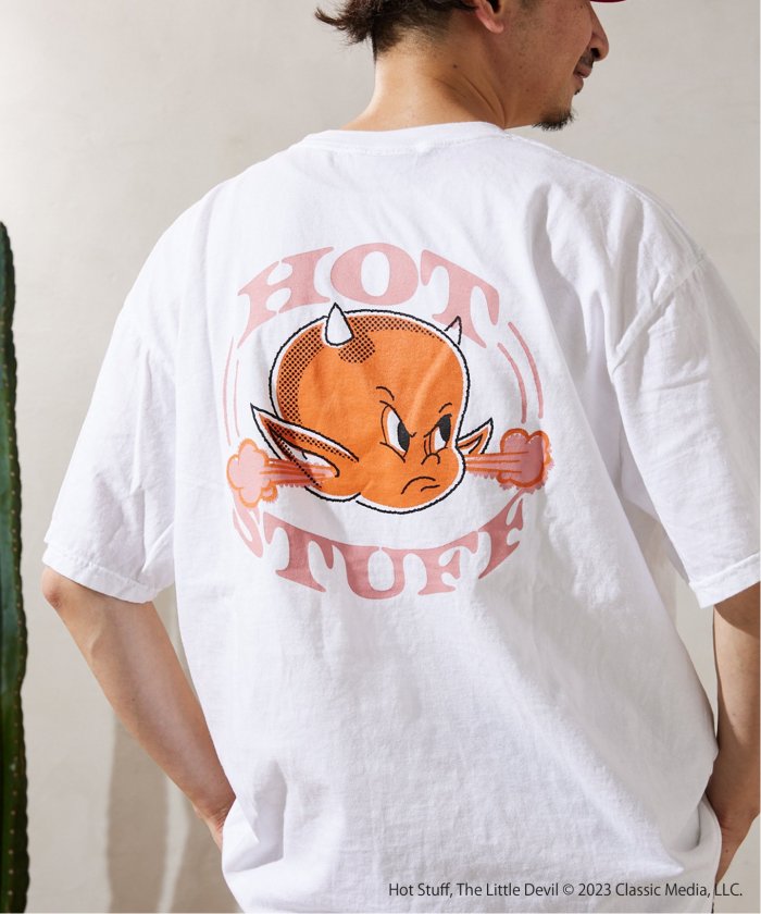 セール】【HOT STUFF × relume】別注 ロゴTシャツ(505278796