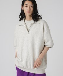 nano・universe(ナノ・ユニバース)/SPORTS WEAR/別注 ハーフジップ S/S/オートミール3