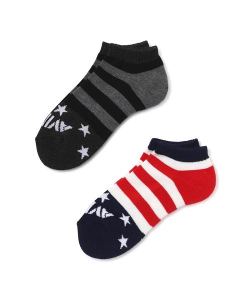 AVIREX(AVIREX)/《直営店限定》USA ANCLE SOCKS/ USAアンクルソック/AVIREX/アヴィレックス/アザー3