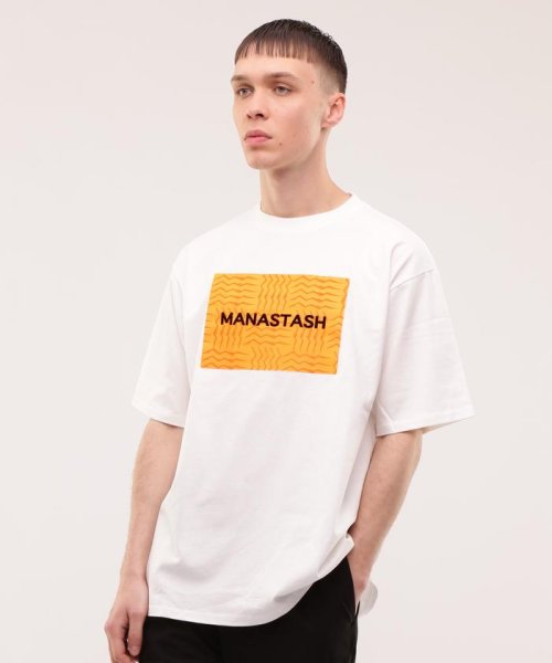 MANASTASH(マナスタッシュ)/MANASTASH/マナスタッシュ/CiTee MTN PATTEN Tシャツ/ホワイト