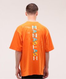 MANASTASH(マナスタッシュ)/MANASTASH/マナスタッシュ/CiTee BLOCK Tシャツ/オレンジ