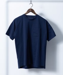 Nylaus select(ナイラスセレクト)/ドライ ストレッチ ポケット付き 半袖Tシャツ/ネイビー