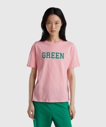 BENETTON (women)(ベネトン（レディース）)/カラー半袖Tシャツ・カットソー/ピンク