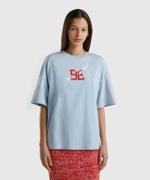 BENETTON (women)/フロントフラワー半袖Tシャツ・カットソー/505267291
