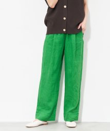 MICA&DEAL(マイカアンドディール)/【セットアップ対応商品】washed linen pants/GREEN