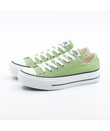 CONVERSE(コンバース)/コンバース CONVERSE レディース スニーカー オールスター ローカット 厚底 グリーン ネイビー ホワイト 緑 紺 白 かわいい シューズ 靴 CO－A/グリーン