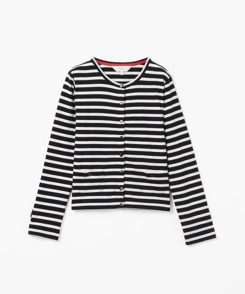 WU35 TS カーディガンボーダーML 