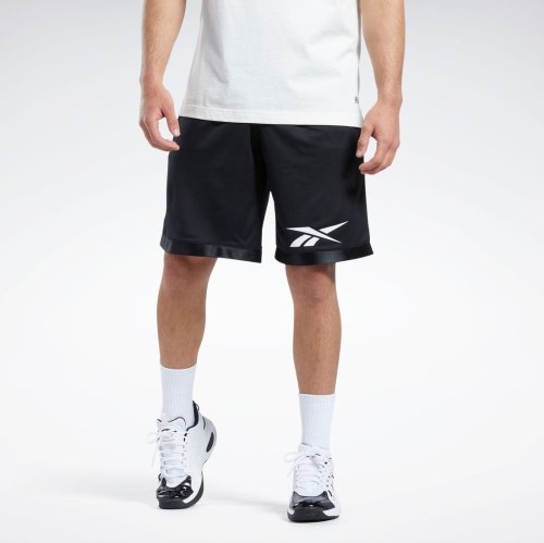 Reebok(リーボック)/バスケットボール メッシュ ショーツ / BB BASKETBALL MESH SHORT /ブラック