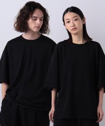 COMME CA ISM MENS(コムサイズム（メンズ）)/★ＴＶドラマ着用商品★  【WEB限定】 ビッグシルエット クルーネックＴシャツ/ブラック