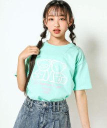 ZIDDY/ラメクマプリントTシャツ(130~160cm)/505279479
