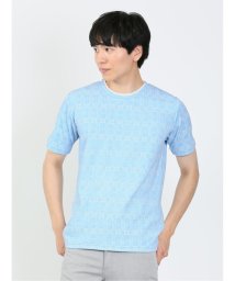 m.f.editorial/ふくれチェック クルーネック 半袖 メンズ Tシャツ カットソー カジュアル インナー ビジネス ギフト プレゼント/505281548