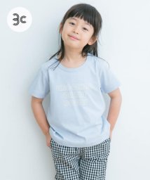 URBAN RESEARCH DOORS（Kids）(アーバンリサーチドアーズ（キッズ）)/『WEB/一部店舗限定サイズ』インドオーガニックロゴTシャツ(KIDS)/BLUE