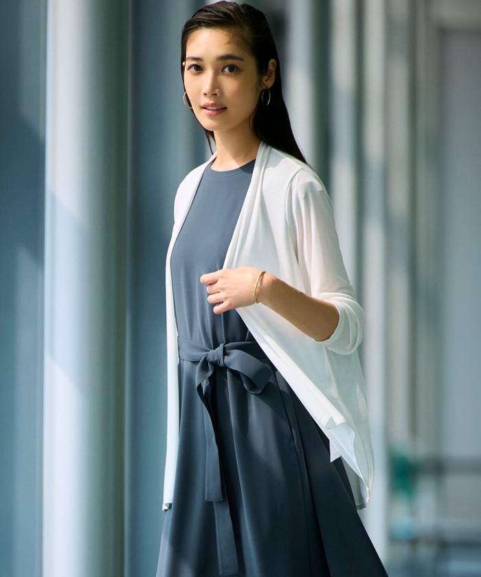 ホワイト系｜カーディガン｜23区 (Lサイズ)(ニジュウサンク Lサイズ