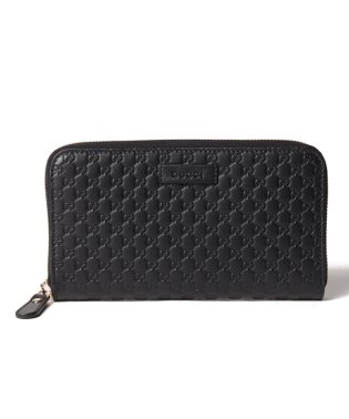 GUCCI/【GUCCI】グッチ 財布 ファスナー 長財布 ウォレット  449391BMJ1G レザー ブラック グッチシマ/505261133