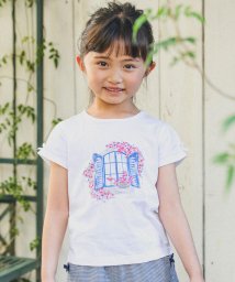 BeBe/ウィンドウプリントTシャツ(90~150cm)/505265748