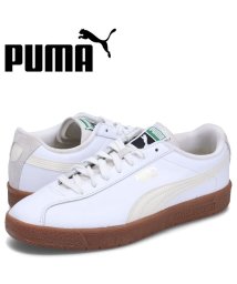 PUMA/PUMA プーマ スニーカー デルフィン レザー メンズ 厚底 DELPHIN LEATHER ホワイト 白 390686－01/505270515