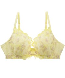 mignon la vie a deux(ミニヨンラヴィアドゥ)/【Shell&Tulip/シェル＆チューリップ】ブラジャー 単品 下着 B－F アンダー80 大きいサイズ/シトロンクリーム