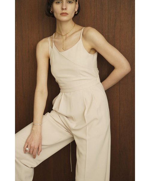 CLANE(クラネ)/LAYERED CAMISOLE ALL IN ONE/IVORY