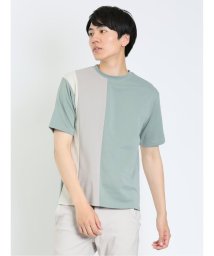 m.f.editorial/KAITEKI 縦切替 クルーネック 半袖 メンズ Tシャツ カットソー カジュアル インナー ビジネス ギフト プレゼント/505283473