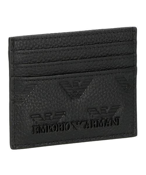 EMPORIO ARMANI(エンポリオアルマーニ)/エンポリオ・アルマーニ YEM320Y142V カードケース/ブラック