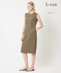 BEIGE，(ベイジ，)/【S－size】CAROLE / ワンピース/KHAKI×SAND