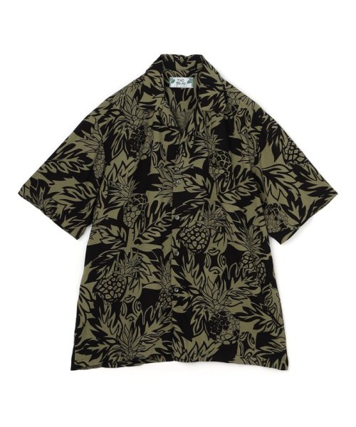 TOMORROWLAND BUYING WEAR(TOMORROWLAND BUYING WEAR)/【別注】TWO PALMS レーヨン アロハシャツ/58ダークグリーン系