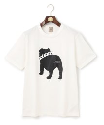 J.PRESS MENS(J．プレス　メンズ)/【UNISEX】バックブルTシャツ/ホワイト系