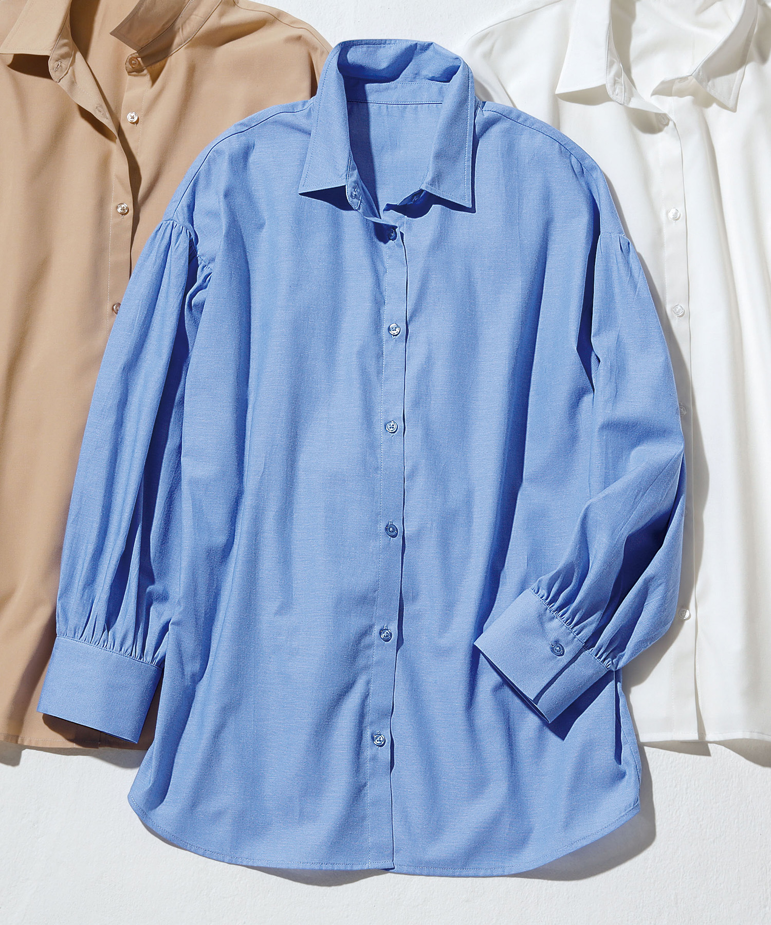 【LL】Ranan ラナン　レディース長袖　ワンピース　カッターシャツ　新品