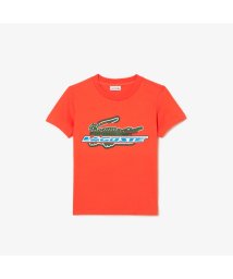 LACOSTE KIDS/BOYS アレンジグラフィックプリントクルーネックTシャツ/505213123