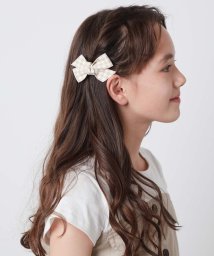 a.v.v(KID'S)(アー・ヴェ・ヴェキッズ)/[KIDS]アソートリボンヘアクリップ/ベージュ