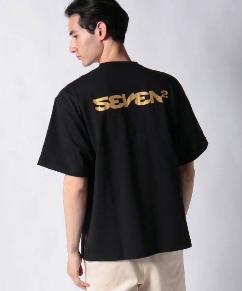 Ocean Pacific MENS(オーシャンパシフィック　メンズ)/【SEVEN2】メンズハンソデ Tシャツ/ブラック