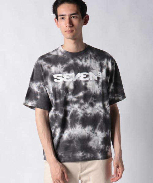 Ocean Pacific MENS(オーシャンパシフィック　メンズ)/【SEVEN2】メンズハンソデ Tシャツ/ブラック