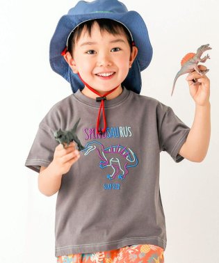 SLAP SLIP/恐竜刺しゅう半袖Tシャツ(80~130cm)/505283159