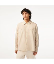 LACOSTE Mens(ラコステ　メンズ)/オーバーフィットボクシーシャツ/ベージュ