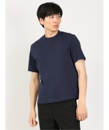 TAKA-Q(タカキュー)/【DRESS T－SHIRT】超長綿 クルーネック 半袖 メンズ Tシャツ カットソー カジュアル インナー ビジネス ギフト プレゼント/ネイビー