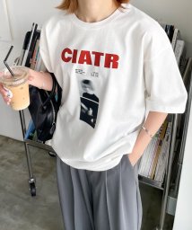 Chillfar(チルファー)/グラフィックミックスTシャツ/ホワイト系2