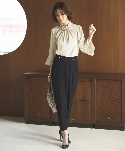 パールポイントブラウス＆パンツセットアップ「PA1171」(505286086  