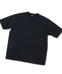 DISTINCTION MEN'S BIGI(ディスティンクションメンズビギ)/リバイバルヴィンテージリネンTシャツ/ネイビー