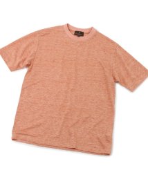 DISTINCTION MEN'S BIGI(ディスティンクションメンズビギ)/リバイバルヴィンテージリネンTシャツ/オレンジ