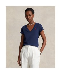 POLO RALPH LAUREN/コットン ジャージー Vネック Tシャツ/505286794