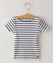 SHIPS KIDS(シップスキッズ)/SHIPS KIDS:80～90cm / リブ フリル TEE/ネイビー