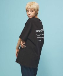 ABAHOUSE(ABAHOUSE)/【DICKIES/ディッキーズ】ポケットTシャツ / remind meバックプ/ブラック