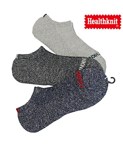 TopIsm(トップイズム)/Healthknit ヘルスニット 3足セット スラブ スニーカーソックス アンクルソックス ショートソックス メンズ 靴下 レッグウェア インナー 下着 /その他系9