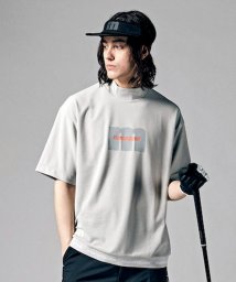 Munsingwear(マンシングウェア)/『ENVOY』ExcDRY D－Tecパイルオーバーサイズモックネックシャツ(高速ドライ/吸汗速乾/遮熱)【アウトレット/グレー