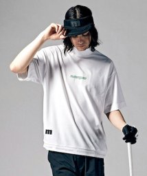 Munsingwear(マンシングウェア)/『ENVOY』ExcDRY D－Tecパイルオーバーサイズモックネックシャツ(高速ドライ/吸汗速乾/遮熱)【アウトレット/ホワイト