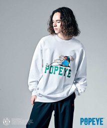 Penguin by Munsingwear/【WEB限定】POPEYE×PENGUIN COLLABORATION SWEAT SHIRT/ポパイ×ペンギン　コラボレーションスウェットシ【アウトレット】/505174554