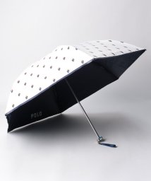 POLO RALPH LAUREN(umbrella)(ポロラルフローレン（傘）)/晴雨兼用折りたたみ日傘　POLO BEAR/オフホワイト