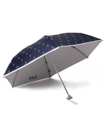 POLO RALPH LAUREN(umbrella)(ポロラルフローレン（傘）)/晴雨兼用折りたたみ日傘　POLO BEAR/ディープブルー