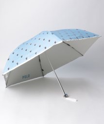 POLO RALPH LAUREN(umbrella)(ポロラルフローレン（傘）)/晴雨兼用折りたたみ日傘　POLO BEAR/サックスブルー